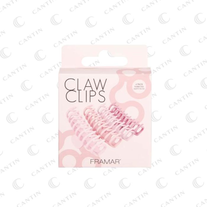 CLAW CLIPS BLUSH (4) FRAMAR #CL-CC-BSH