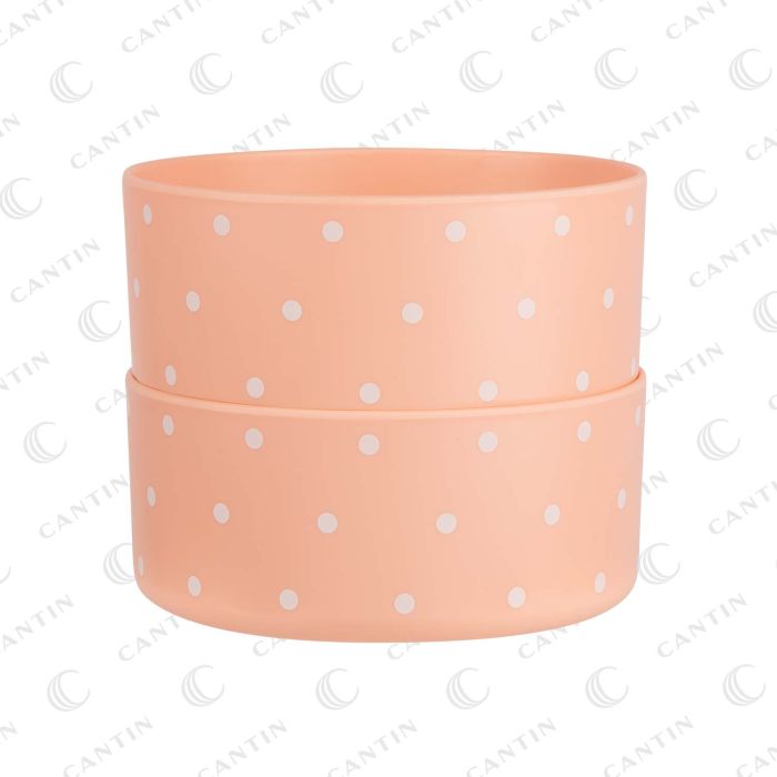 ENSEMBLE DE BOLS EN BAMBOO (2) PEACH PLEASE #CB-BB-PEPL FRAMAR