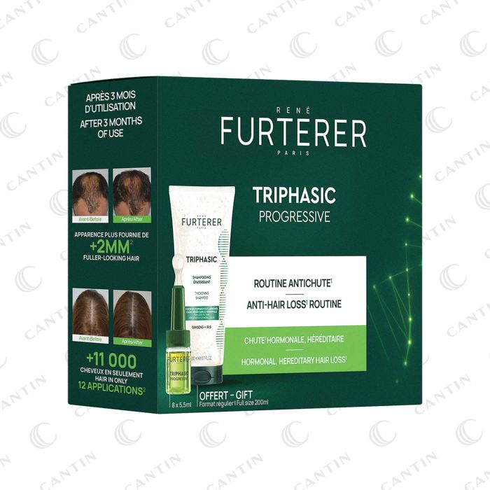 COFFRET SÉRUM CONCENTRÉ PROGRESSIVE + SHAMPOING RENÉ FURTERER