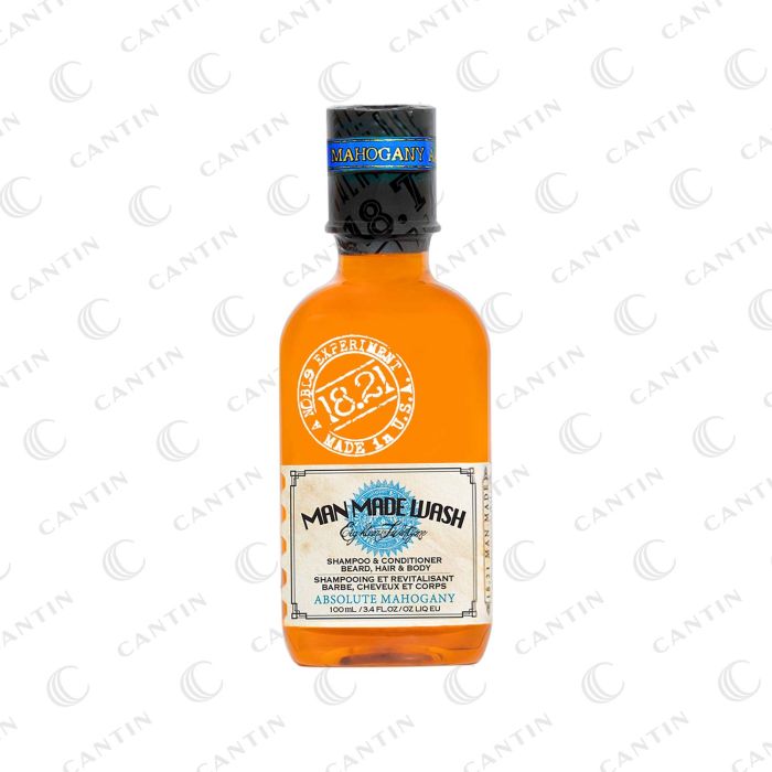 SHAMPOING 3 EN 1 ABSOLUTE MAHOGANY 100ml 18.21 MAN MADE