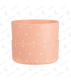 ENSEMBLE DE BOLS EN BAMBOO (2) PEACH PLEASE #CB-BB-PEPL FRAMAR